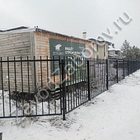 Забор из сварных секций