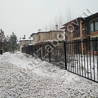 Забор из сварных секций