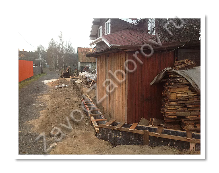 Фундамент ленточный